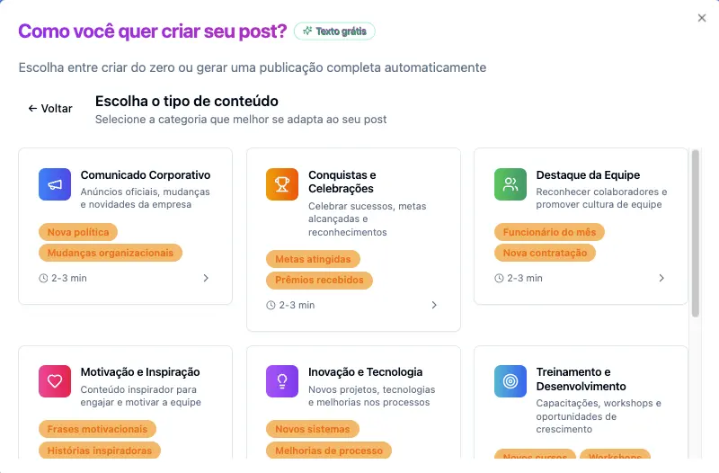 Creación asistida de comunicación corporativa con Aline IA